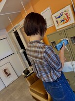 ベンジー 横浜店(benji) 切りっぱなしショートボブ