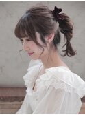 簡単ポニーアレンジ♪*。【赤羽】