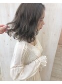 ハイライトで見せる透明感グレージュカラー★