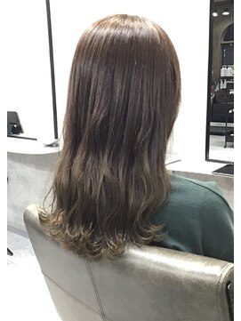 アッド(hair salon add.) 【岡山市　add.】アッシュベージュ
