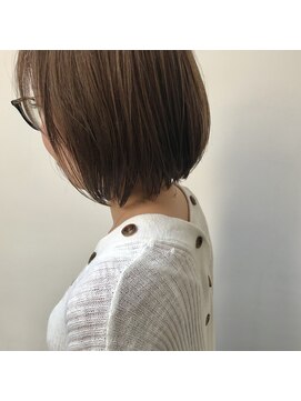 ミシン しとっ、つやっ、ボブ