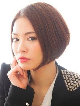 ヨキ ヘアサロン 北綾瀬(YOKI hair salon) シャープな大人ボブスタイル