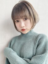 アイティー バイ アルバム 浦和店(IT by ALBUM)&nbsp;ナチュラルショートボブ_セシルカットココアブラウン_27367