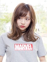 トップヘアー アヴェニュー 刈谷(TOPHAIR Avenue)&nbsp;外ハネカールでゆるふわスタイル/ニュアンスカラー/前髪パーマ