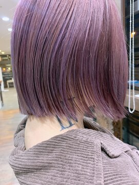 ザ カラー ラボ(THE COLOR LABO) ブリーチオンカラー　グレーバイオレット