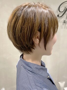 リル 7F 銀座(Rire) 【Rire-リル銀座-】丸みショートボブ