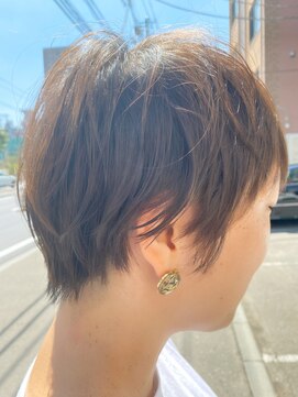 イムア 新道東店(IMUA) スタイリングが楽な柔らかショート