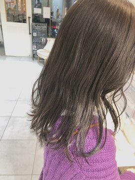 ネオリーブカフ 鶴ヶ峰店(Neolive caff) ハイライト×ラベージュ