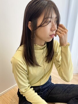 カルナ バイ エルモ(calna by ELMO) 【ナチュラルストレート】ラベンダーベージュ ラベンダーカラー