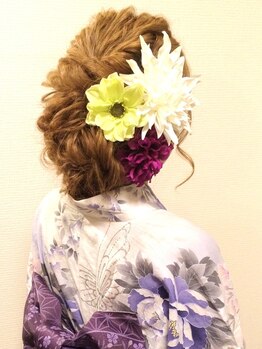 セットサロンエイト(set salon 8eight.)の写真/NET予約OK★イベントは8eight.で決まり!定額ヘアセット¥1100★結婚式のヘアセットや着付けも何でも任せて◎