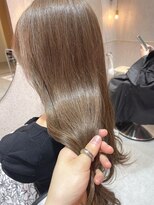ルームバイシー 新宿(Loom. by Sea)&nbsp;【髪質改善】ブリーチなしのマロンベージュ/透明感カラー