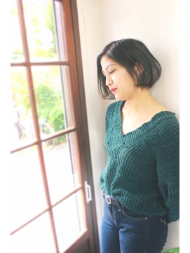 クート 北浦和(ku-to) ボブにイルミナカラー×北浦和×髪質改善×白髪染めでも◎