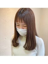 アコレ カリテ 草津店(ACCOLE qualite)&nbsp;オン眉ロング/シースルーバンク