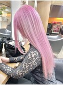 大人気ピンクヘアー★ハイトーンデザインカラー/アーニャ/心斎橋