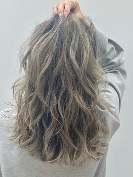 ユキオ オブ ヘアー(YUKIO of Hair) 大人かわいい☆透明感グレージュグラデーション無造作ヘア