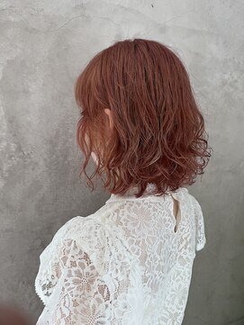 サラジュ 川西店(SARAJU) インナーカラーオレンジ