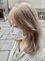 サラ ビューティ サイト 春日(SARA Beauty sight) ワンブリーチで作るブロンドベージュ！！