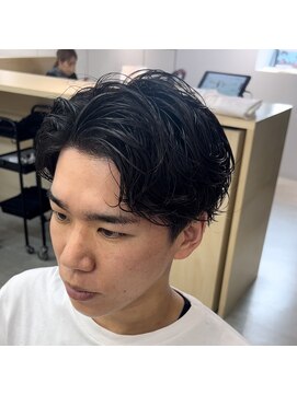 ニコフクオカヘアーメイク(NIKO Fukuoka Hair Make) 「NIKO」アップバングパーマ　2WAYパーマ