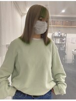 カラ ヘアーサロン(Kala Hair Salon) 裾color Green