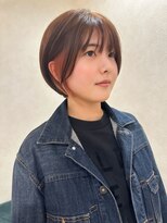 ロンドブルーム 天神大名店(Lond Bloom)&nbsp;10代20代30代ショートボブ髪質改善丸みショート似合わせカット