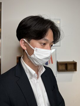 エクリ 麻布十番(equri) ニュアンスパーマセンターパート