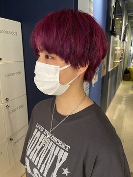 コワファースト 大分(COIFF1RST) ビビットカラー！ピンクバイオレット