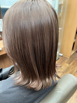 ヘアールーム グリン(Hair room GRin) くびレイヤーエモージュ