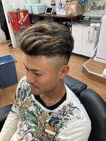 カットワン 竹の塚店(Cut-one)&nbsp;金メッシュフェード