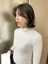 パークレーン アイス イヴェン(park lane ICI yeven)&nbsp;ボブ×ナチュラルカラー×パーマ風スタイリング