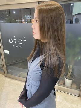 ファファ(fafa) ミルキーアッシュカラー