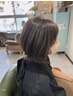 【hairケア優先コース】カット+カラー（根元3センチ以内）＋COTAプレミークTr