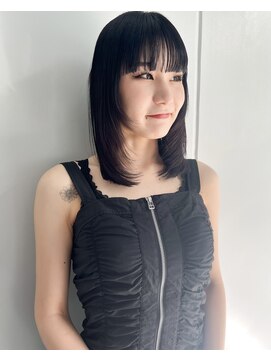 ジュリエッタ(giulietta) フルバング 黒髪ストレート 縮毛矯正