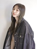 セロ 東辻井店(SERO) 【SERO東辻井】顔まわりレイヤー/カーキブラウン/イルミナカラー