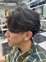 テテ(TETE) ニュアンスパーマ/センターパート