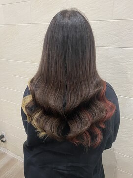 グランディールヘアデザイン(grandir hairdesign) 2色インナーカラー!-Yurika-