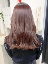 セイドット フクオカ(Say.FUKUOKA)&nbsp;【Say.福岡】艶感カラー×ピンク×ショコラブラウン×レイヤー