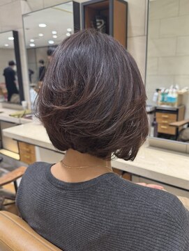 ピークアブー アヴェダ 池袋東武(PEEK-A-BOO AVEDA) ミニボブ【レイヤー前下がり】