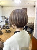 大人ショート/ショート/丸みショート/ショートボブ/