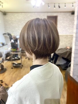 ヘアークルーズピース (hair cruise Piece) 大人ショート/ショート/丸みショート/ショートボブ/