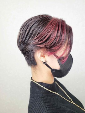 美容室 ハルミ ヘア リゾート 川口店(Harumi Hair Resort) 前髪/アンブレラカラー/こなれミディ/イメチェン/ウェーブパーマ