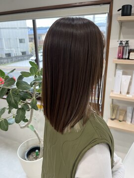 メロウ(mellow) 質感再整×マットグレー