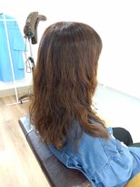 マド&nbsp;毛先パーマ