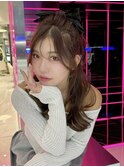 韓国パーマ/コテ巻き風パーマ[レイヤーカット/渋谷]