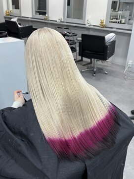 シェイロ(Cielro) ホワイトブロンド×狐カラー裾カラー