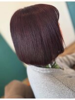 ヘアアトリエ ナイン(hair atelier nine)&nbsp;イメチェン/マロンベージュ/刈り上げボブ/美髪/福島市