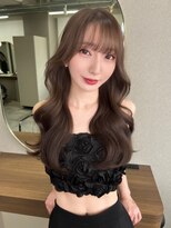 ボタン ハカタ(VOTAN hakata)&nbsp;【ろみおStyle】パッツン前髪/顔周りカット/透明感カラー