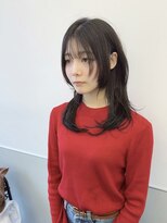 ゴウトゥデイシェアサロン 町田店(GO TODAY SHAiRE SALON)&nbsp;セミロングレイヤー×シースル前髪