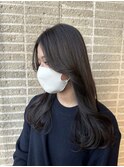 韓国風顔周りカット 1