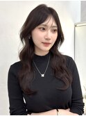 韓国ヘア/レイヤー/ウェーブ巻き