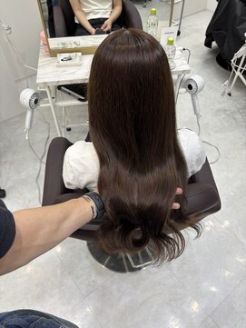 アイズ 横浜(IS) マロンベージュ/ブリーチなしカラー